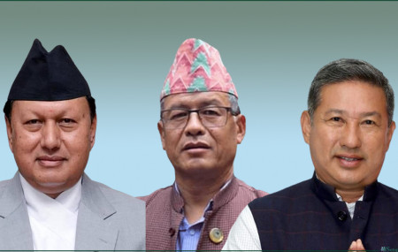 मोहन, धनराज र डिगबहादुर। फाइल तस्बिर।